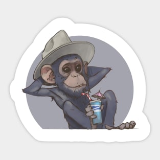 monkey 07 Sticker